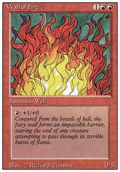 Wall of Fire (Revised) Near Mint - Nick Nack's Full Frontal Attack