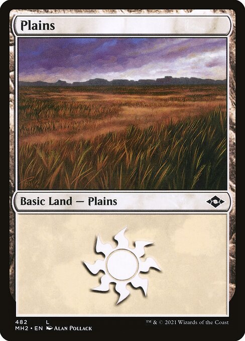 Plains (482) (Foil Etched) (Modern Horizons 2) Near Mint Foil - Nick Nack's Full Frontal Attack