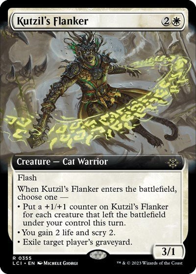 Kutzil's Flanker (Extended Art) (The Lost Caverns of Ixalan) Near Mint - Nick Nack's Full Frontal Attack