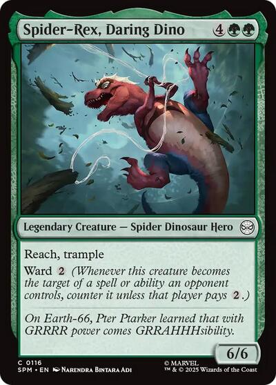 Spider - Rex, Daring Dino (Marvel's Spider - Man) Near Mint - Nick Nack's Full Frontal Attack