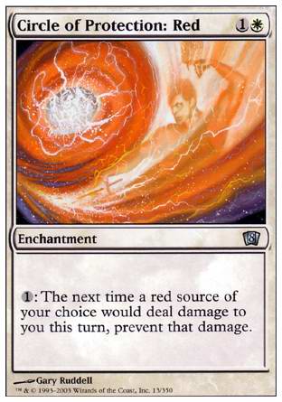 Circle of Protection: Red (8th Edition) Near Mint - Nick Nack's Full Frontal Attack