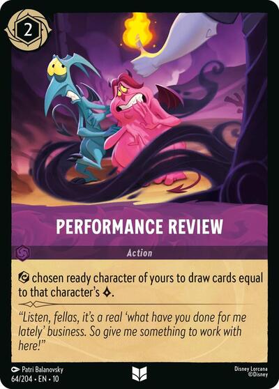 Performance Review (Whispers in the Well) Near Mint - Nick Nack's Full Frontal Attack