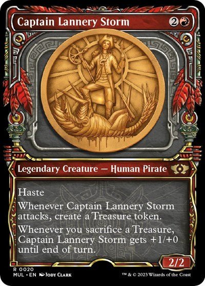 Captain Lannery Storm (March of the Machine: Multiverse Legends) Near Mint Foil - Nick Nack's Full Frontal Attack