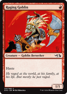 Raging Goblin (Duel Decks Anthology: Elves vs Goblins) Near Mint