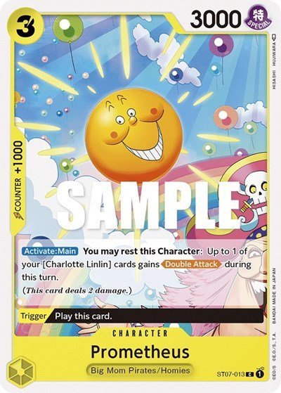 Prometheus (Starter Deck 7: Big Mom Pirates) Near Mint - Nick Nack's Full Frontal Attack