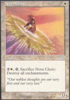 Nova Cleric (Onslaught) Light Play Foil - Nick Nack's Full Frontal Attack