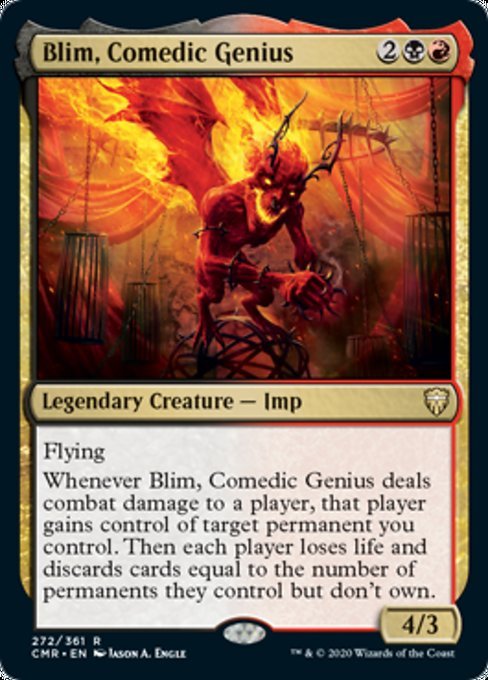Blim, Comedic Genius (Commander Legends) Near Mint - Nick Nack's Full Frontal Attack