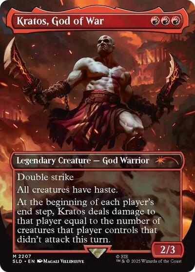 Kratos, God of War (Secret Lair) Near Mint