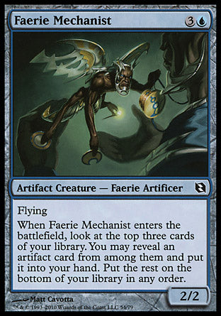Faerie Mechanist (Duel Decks: Elspeth vs Tezzeret) Near Mint