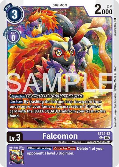 Falcomon (Starter Deck 24: Data Squad) Near Mint