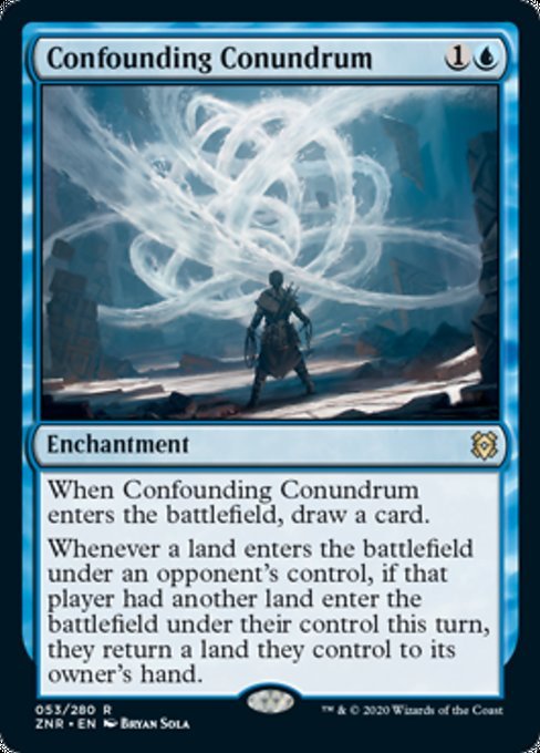 Confounding Conundrum (Zendikar Rising) Near Mint - Nick Nack's Full Frontal Attack