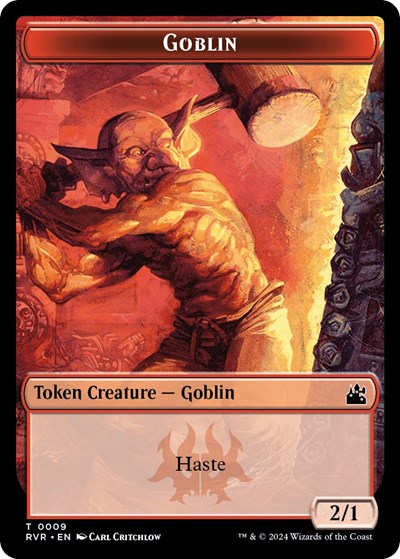 Goblin Token (0009) (Ravnica Remastered) Near Mint