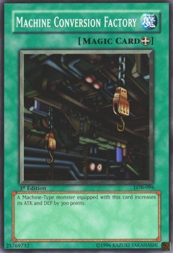Machine Conversion Factory (The Legend of Blue Eyes White Dragon) Heavy Play 1st Edition - Nick Nack's Full Frontal Attack