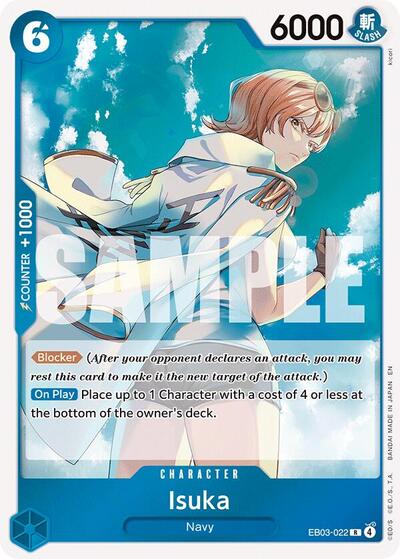 Isuka (Extra Booster: One Piece Heroines Edition) Near Mint Foil - Nick Nack's Full Frontal Attack