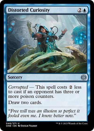 Distorted Curiosity (Phyrexia: All Will Be One) Near Mint - Nick Nack's Full Frontal Attack