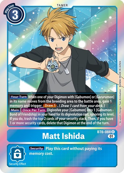 Matt Ishida (Double Diamond) Near Mint Foil