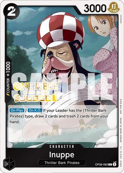 Inuppe (Judge Pack Vol. 4) (One Piece Promotion Cards) Near Mint Foil
