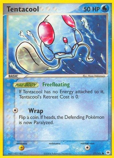 Tentacool (Hidden Legends) Light Play