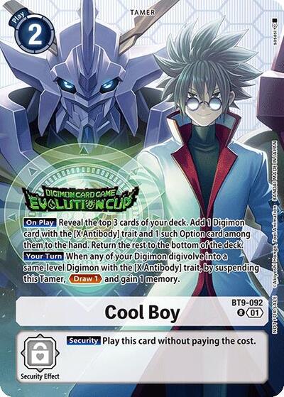 Cool Boy (Evolution Cup 2025 Vol. 1) (X Record) Near Mint Foil