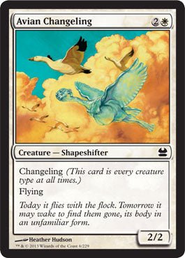 Avian Changeling (Modern Masters) Near Mint - Nick Nack's Full Frontal Attack