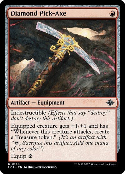Diamond Pick - Axe (The Lost Caverns of Ixalan) Near Mint - Nick Nack's Full Frontal Attack