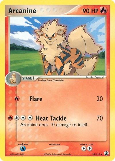 Arcanine (FireRed & LeafGreen) Light Play