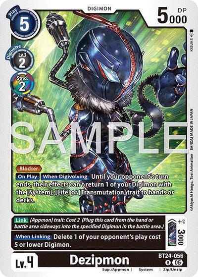 Dezipmon (Time Stranger) Near Mint Foil - Nick Nack's Full Frontal Attack