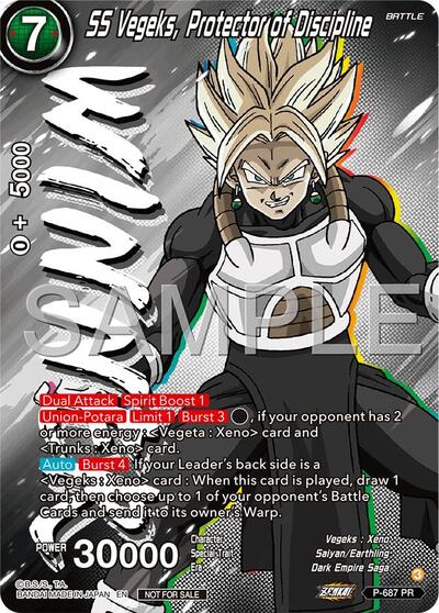 SS Vegeks, Protector of Discipline (Tournament Pack Vol.12) (Winner) (Tournament Promotion Cards) Near Mint Foil