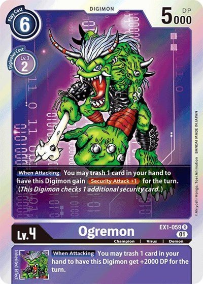 Ogremon (Classic Collection) Near Mint Foil - Nick Nack's Full Frontal Attack
