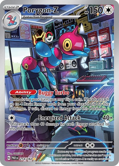 Porygon-Z - 214 (Scarlet and Violet: Paradox Rift) Near Mint Holofoil