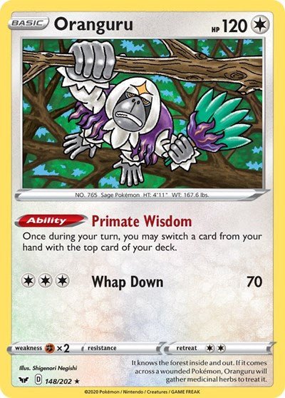 Oranguru - 148 (Deck Exclusives) Near Mint - Nick Nack's Full Frontal Attack