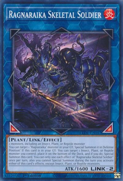 Ragnaraika Skeletal Soldier (Legacy of Destruction) Near Mint 1st Edition - Nick Nack's Full Frontal Attack