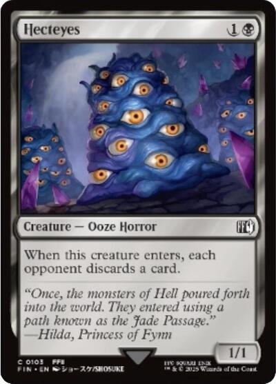 Hecteyes (Universes Beyond: FINAL FANTASY) Near Mint Foil - Nick Nack's Full Frontal Attack
