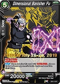 Dimensional Banisher Fu (OTAKON 2019) (BT4-118_PR) [Tarjetas de promoción] 