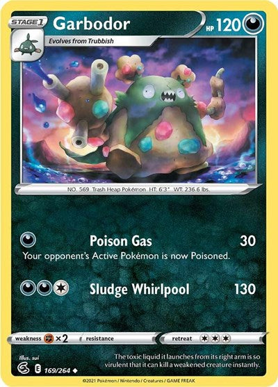 Garbodor (SWSH08: Fusion Strike) Near Mint