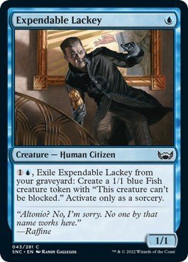 Expendable Lackey (Streets of New Capenna) Near Mint - Nick Nack's Full Frontal Attack