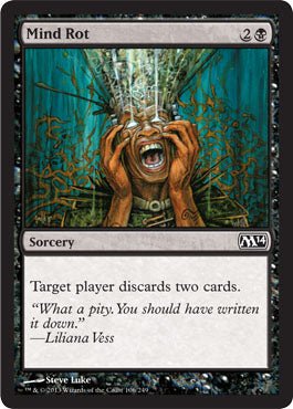Mind Rot (Magic 2014 Core Set) Near Mint - Nick Nack's Full Frontal Attack