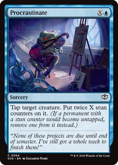 Procrastinate (Secrets of Strixhaven) Near Mint