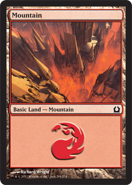 Mountain (268) (Return to Ravnica) Near Mint