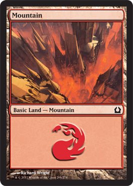 Mountain (268) (Return to Ravnica) Near Mint - Nick Nack's Full Frontal Attack