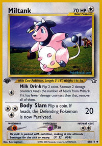 Miltank (Neo Genesis) Light Play 1st Edition