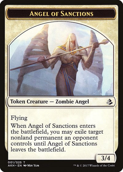 Angel of Sanctions Token (Amonkhet) Near Mint