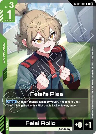 Felsi's Plea (Freedom Ascension) Near Mint