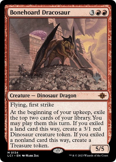 Bonehoard Dracosaur (Promo Pack: The Lost Caverns of Ixalan) Near Mint
