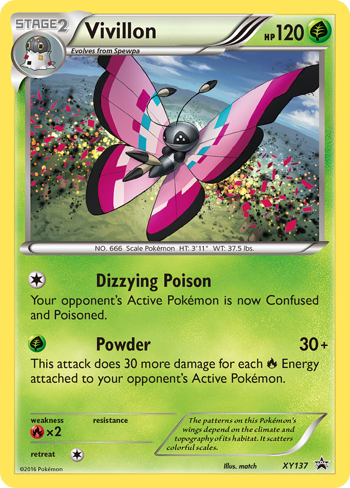 Vivillon (XY137) [XY : Promotions Black Star] 