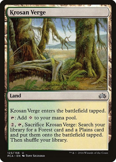 Krosan Verge (Planechase Anthology) Near Mint
