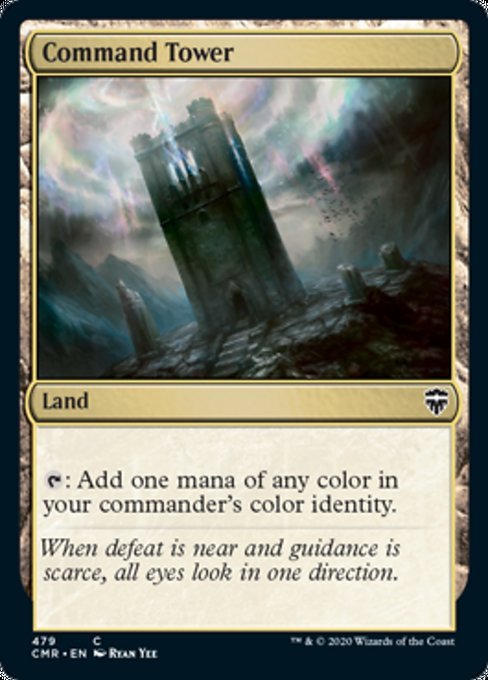 Command Tower (Commander 2020 Commander Legends) Near Mint - Nick Nack's Full Frontal Attack