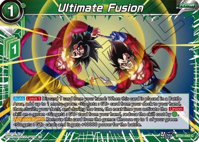 Ultimate Fusion (Impact Beyond Dimensions) Near Mint - Nick Nack's Full Frontal Attack