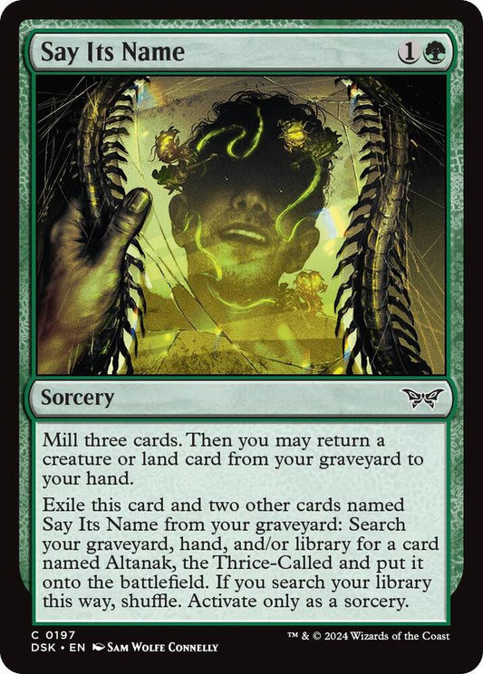 Say Its Name (Duskmourn: House of Horror) Near Mint