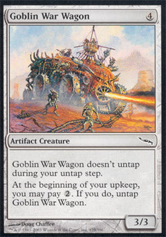Goblin War Wagon (Mirrodin) Light Play